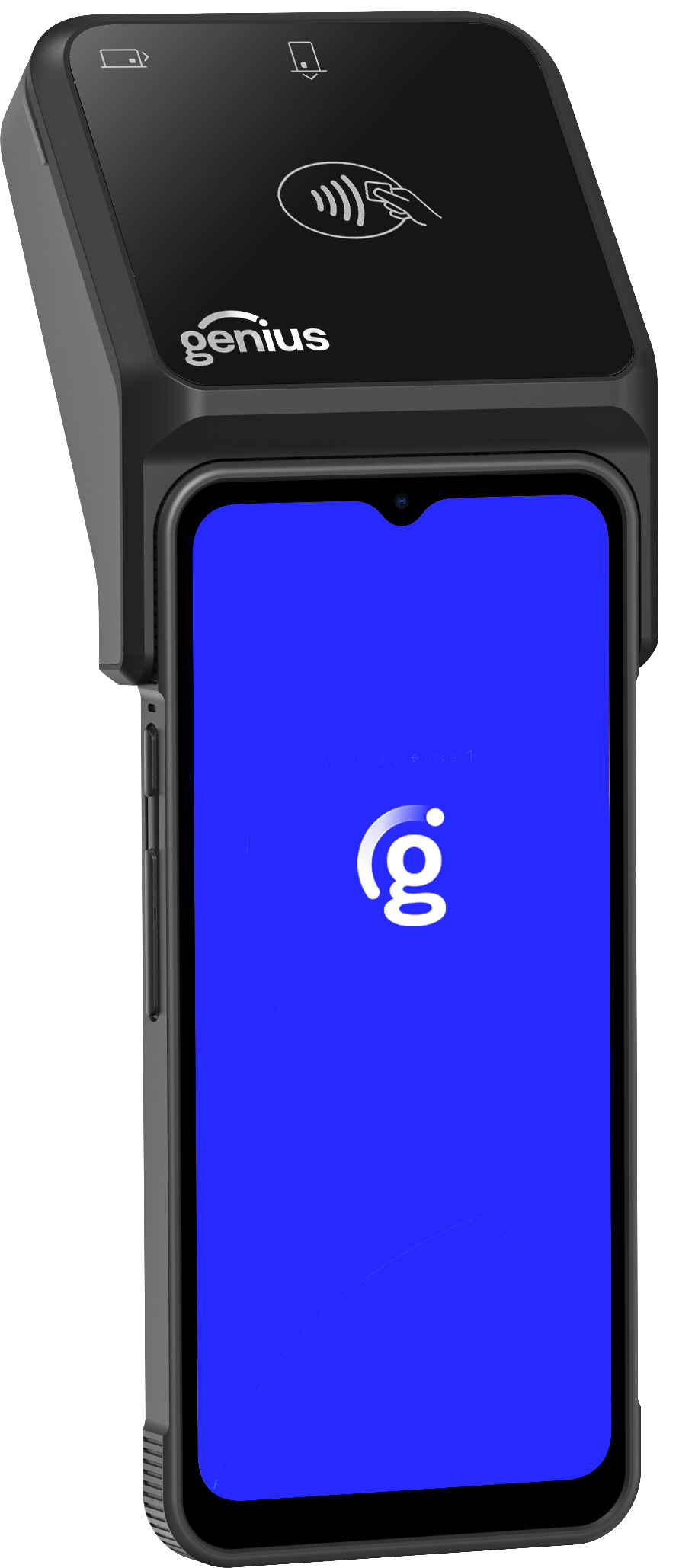 Genius Handheld 2.5 with integrated payment reader